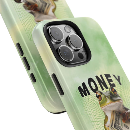 MONEY LOVER Frog Phone Case Funny Phone Case Cover for all iPhone Case - Samsung S23 S24 S23 S22