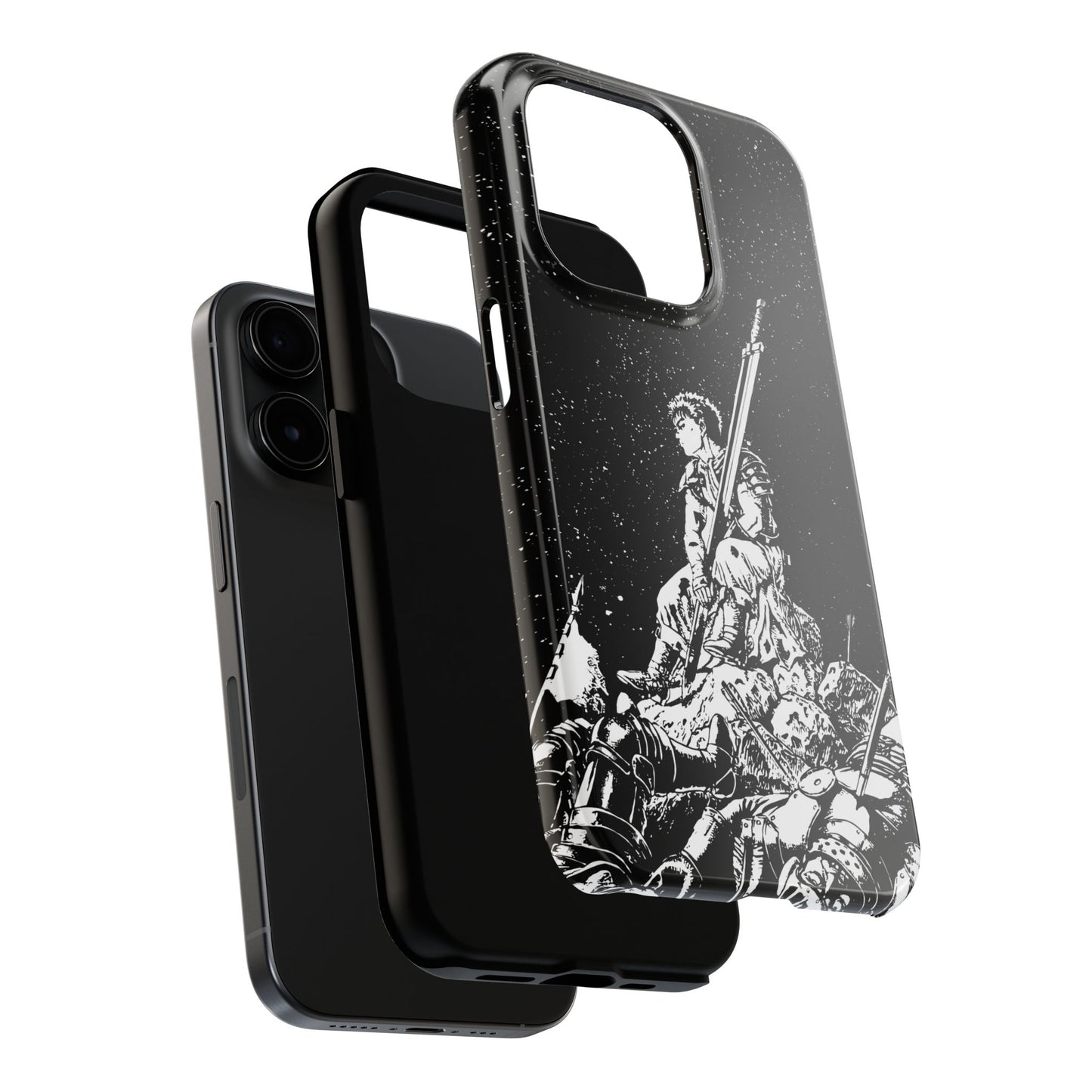 Japanese Guts Skulls Anime Manga Panel Phone Case For iPhone and Samsung