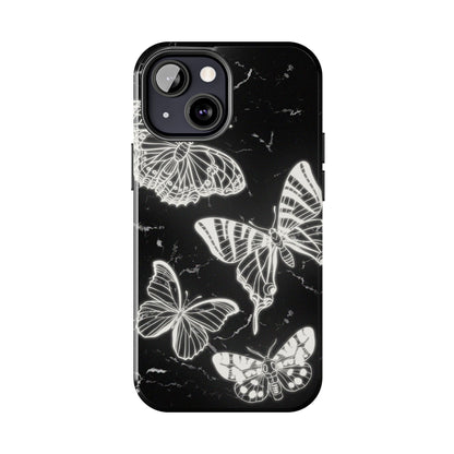 iPhone 16 Y2K Butterfly Vintage Phone Case for iPhone 16 - ALL | Samsung S24 S23 S22 S21