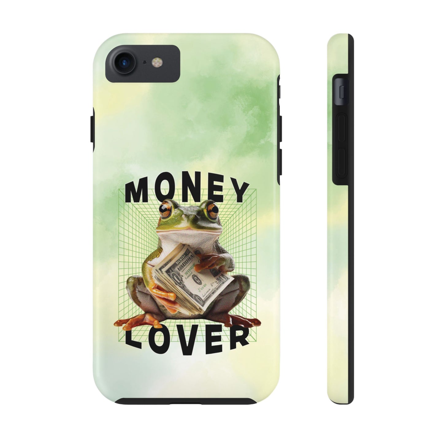 MONEY LOVER Frog Phone Case Funny Phone Case Cover for all iPhone Case - Samsung S23 S24 S23 S22