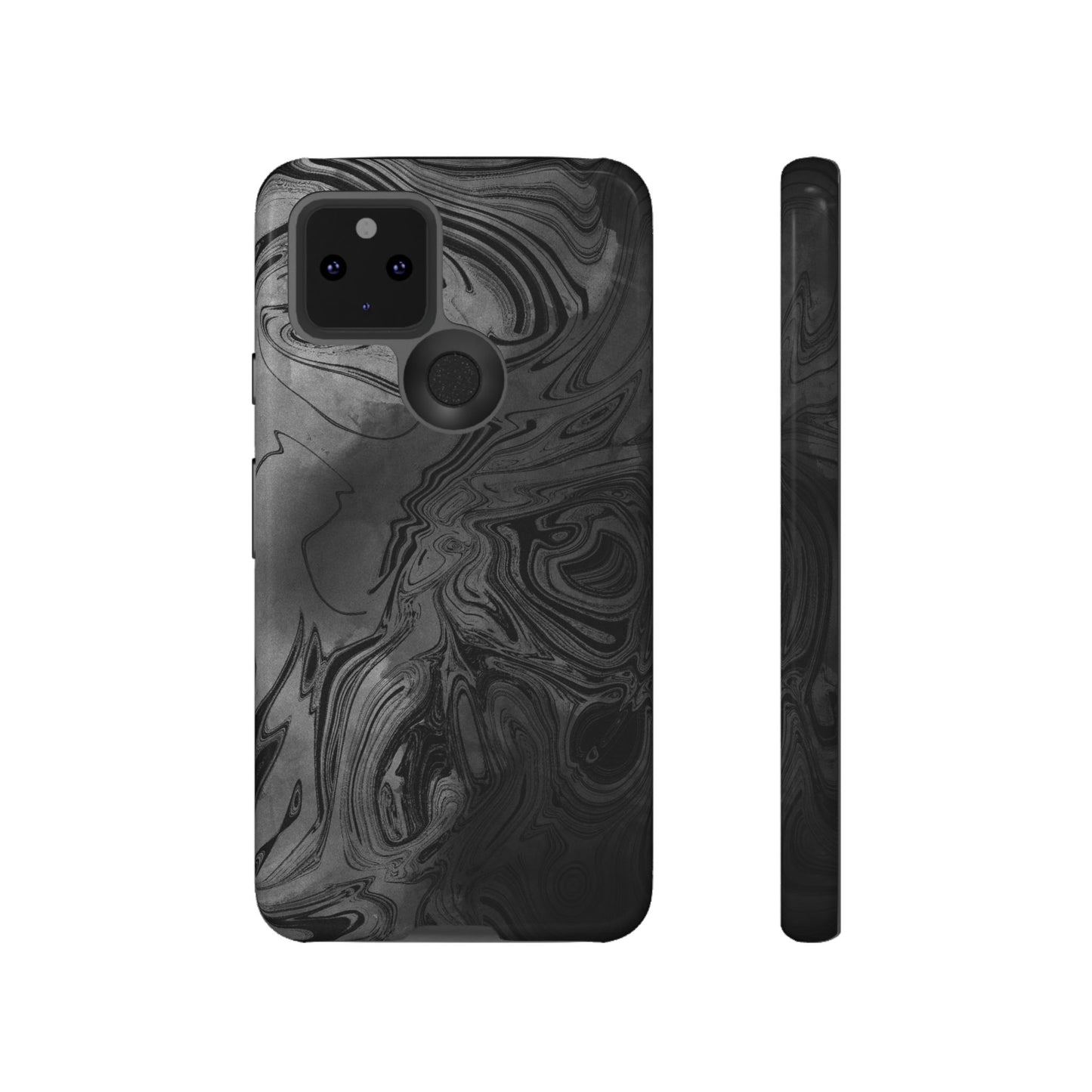 Premium Black Phone Case | Minimalist Colour | Cover for iPhone 16/All - Samsung Galaxy S Series - Google Pixel | Black