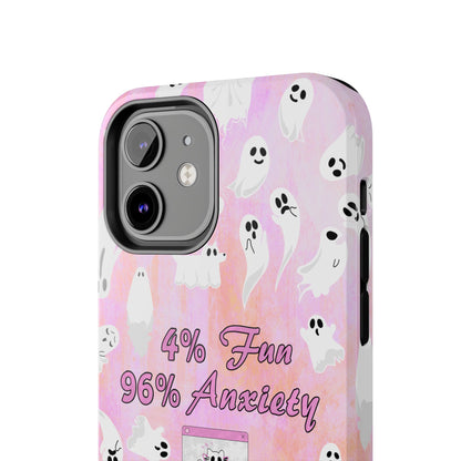 96 Anxiety Phone Case | Spooky Ghosts Halloween Case for iPhone 16 and More - Samsung