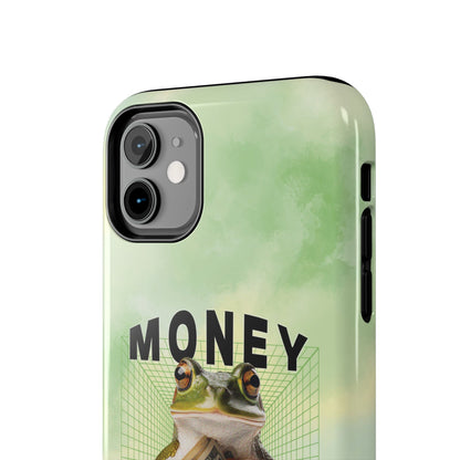 MONEY LOVER Frog Phone Case Funny Phone Case Cover for all iPhone Case - Samsung S23 S24 S23 S22