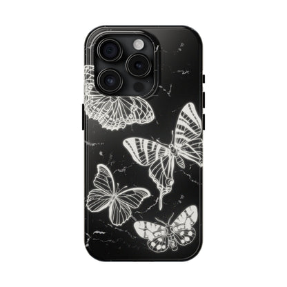 iPhone 16 Y2K Butterfly Vintage Phone Case for iPhone 16 - ALL | Samsung S24 S23 S22 S21