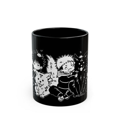 Anime Mug JJK Inspired Squad Anime Gift Cute Manga Style Coffee Mug Coffee Gift For Coffee Lovers Trendy Tea Mug For Tea Lovers Nerd Gift