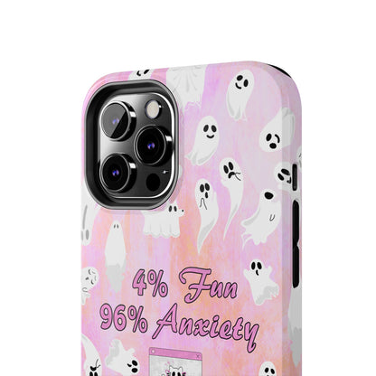 96 Anxiety Phone Case | Spooky Ghosts Halloween Case for iPhone 16 and More - Samsung