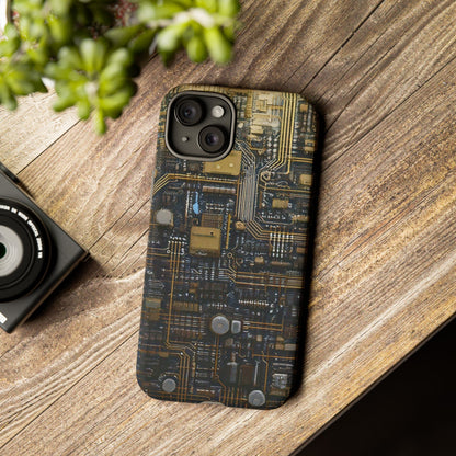 Circuits Cyberpunk iPhone 16 - All Cases | Phone Case for iPhone, Samsung and Google