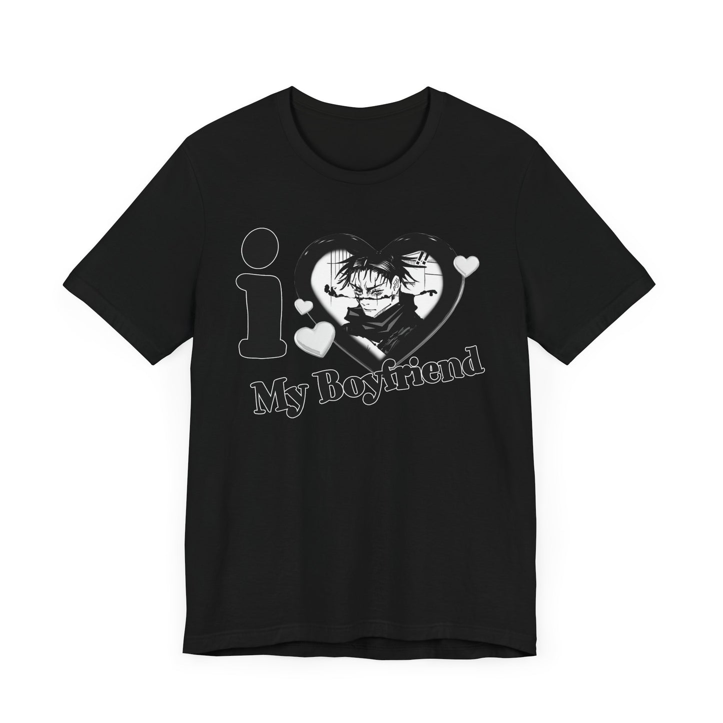 I Love My Boyfriend Choso T-Shirt - Unique Valentines Day Gift for Anime Fans - Romantic Anime Shirt for Him or Her