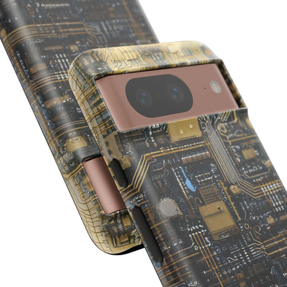 Circuits Cyberpunk iPhone 16 - All Cases | Phone Case for iPhone, Samsung and Google