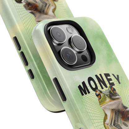 MONEY LOVER Frog Phone Case Funny Phone Case Cover for all iPhone Case - Samsung S23 S24 S23 S22