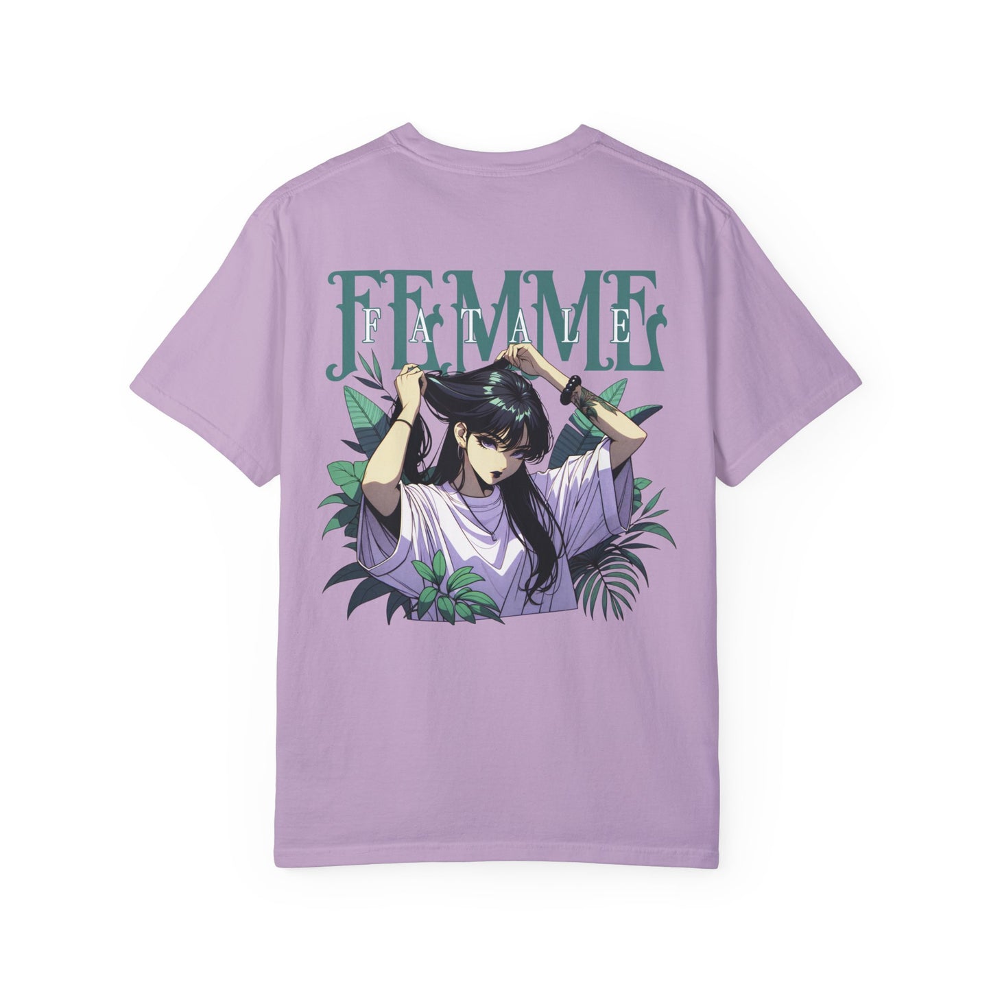 Femme Fatale Anime Girl T-Shirt - Aesthetic Anime Streetwear Gift