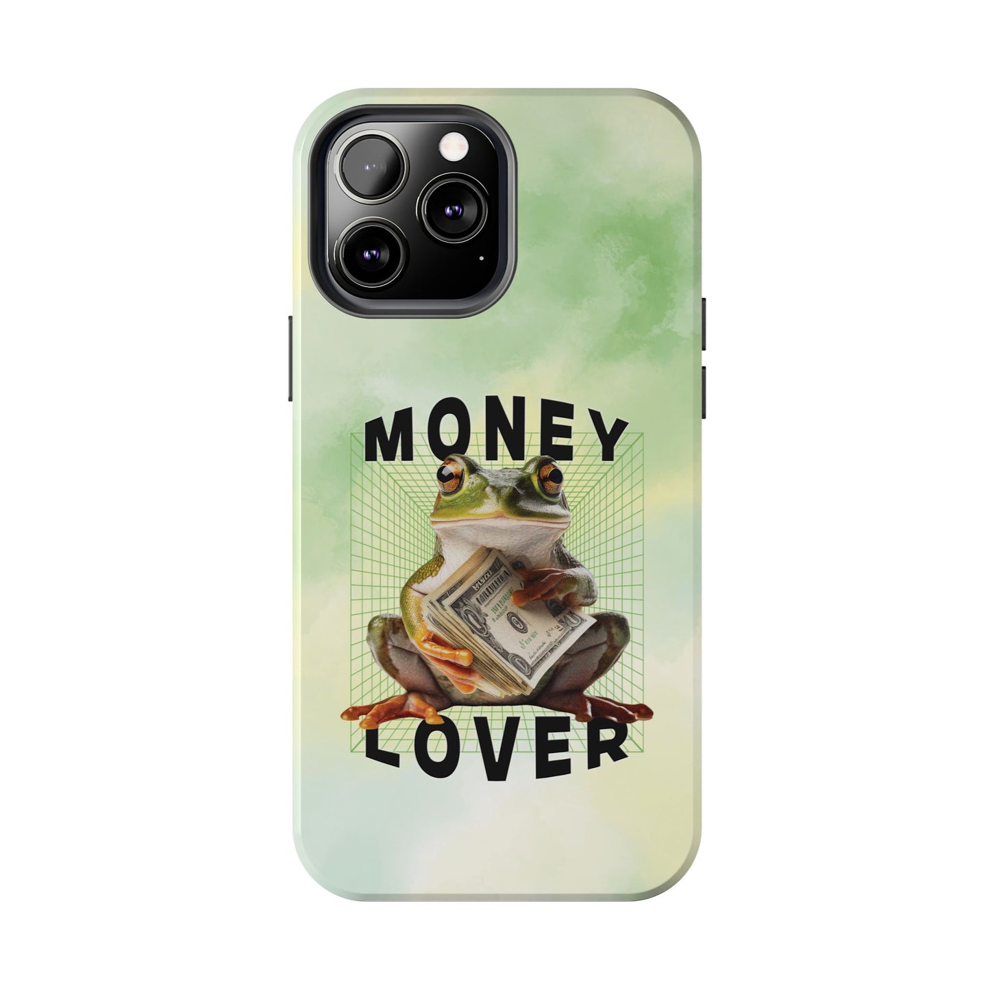 MONEY LOVER Frog Phone Case Funny Phone Case Cover for all iPhone Case - Samsung S23 S24 S23 S22