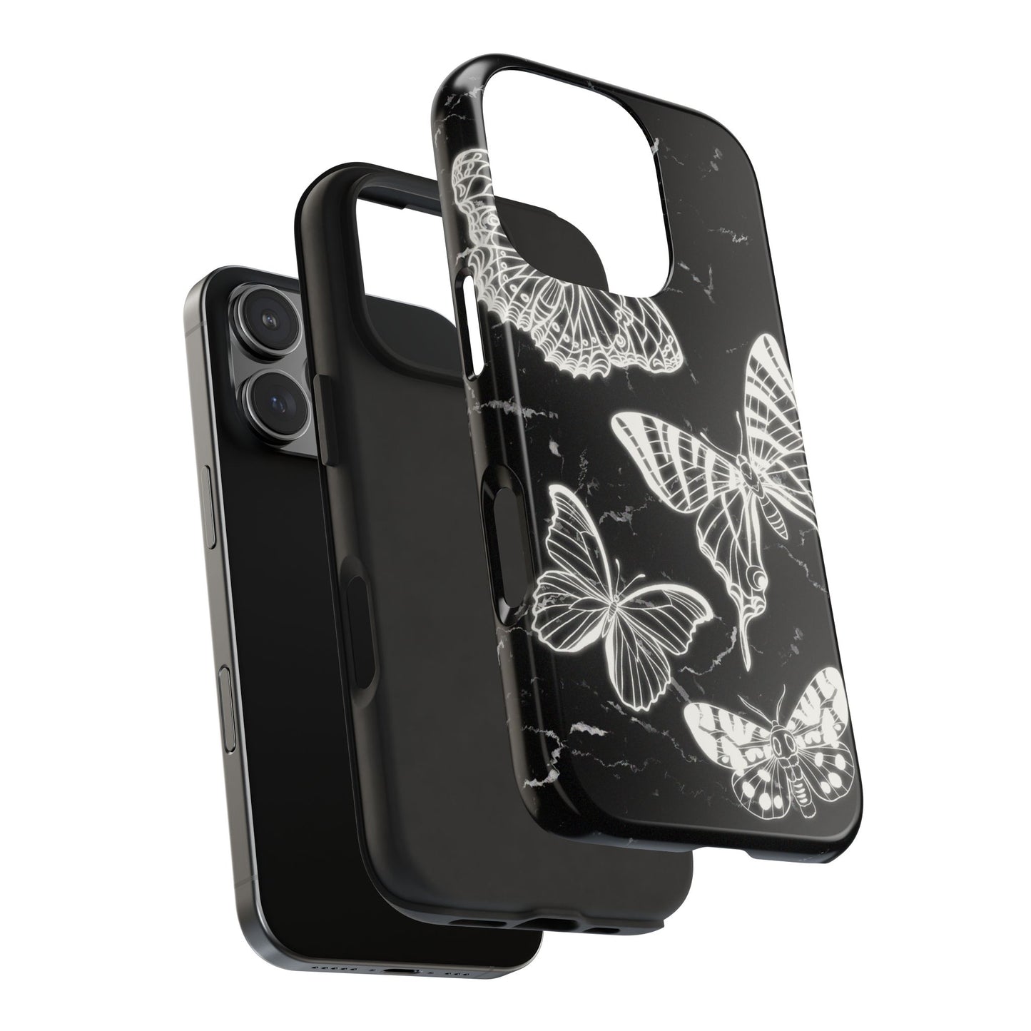 iPhone 16 Y2K Butterfly Vintage Phone Case for iPhone 16 - ALL | Samsung S24 S23 S22 S21