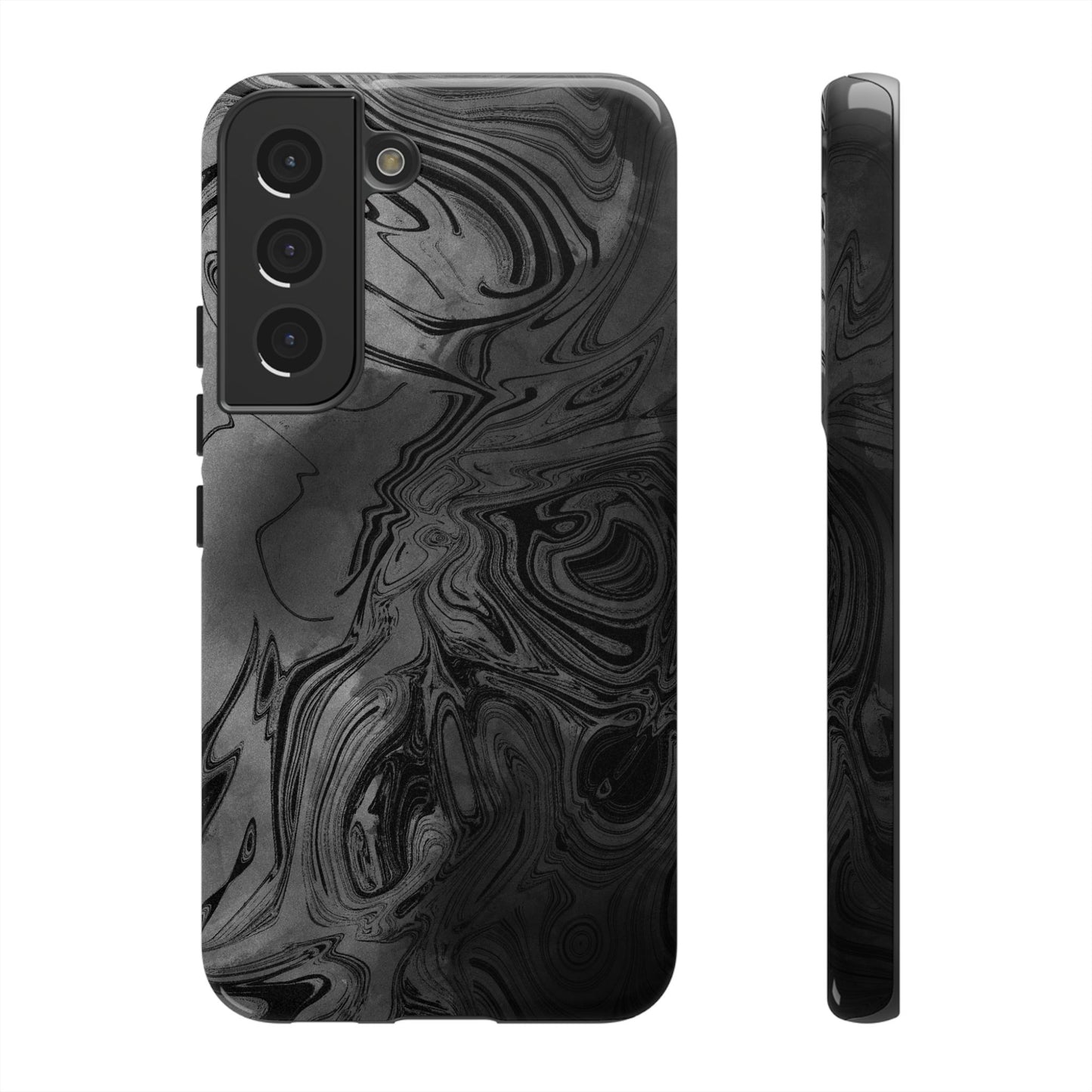 Premium Black Phone Case | Minimalist Colour | Cover for iPhone 16/All - Samsung Galaxy S Series - Google Pixel | Black