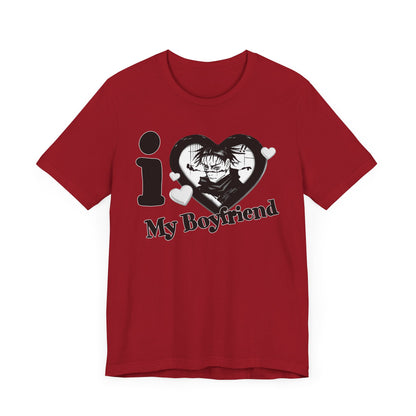 I Love My Boyfriend Choso T-Shirt - Unique Valentines Day Gift for Anime Fans - Romantic Anime Shirt for Him or Her