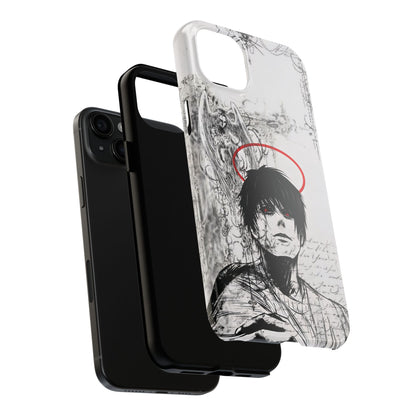 Toji -Inspired Tough Phone Case for iPhone 16 & Samsung, Protective Cover, Custom Anime Merchandise Gift