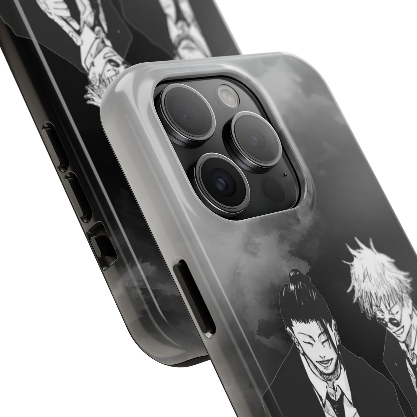 Anime-Inspired Tough Phone Case for iPhone 16 and Samsung, Protective Cover, Custom Phone Accessories, Otaku Gift