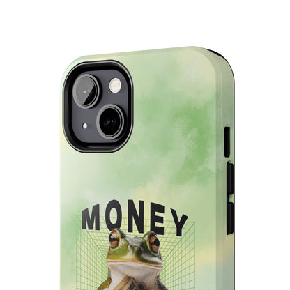 MONEY LOVER Frog Phone Case Funny Phone Case Cover for all iPhone Case - Samsung S23 S24 S23 S22