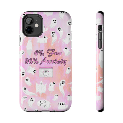 96 Anxiety Phone Case | Spooky Ghosts Halloween Case for iPhone 16 and More - Samsung