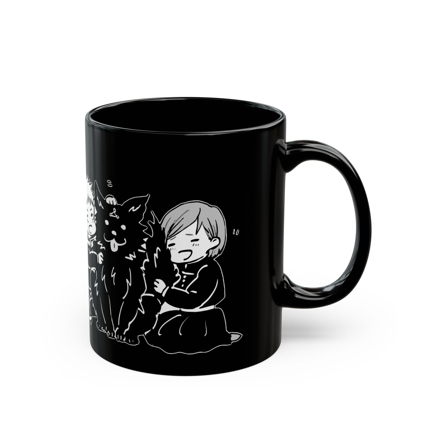 Anime Mug JJK Inspired Squad Anime Gift Cute Manga Style Coffee Mug Coffee Gift For Coffee Lovers Trendy Tea Mug For Tea Lovers Nerd Gift