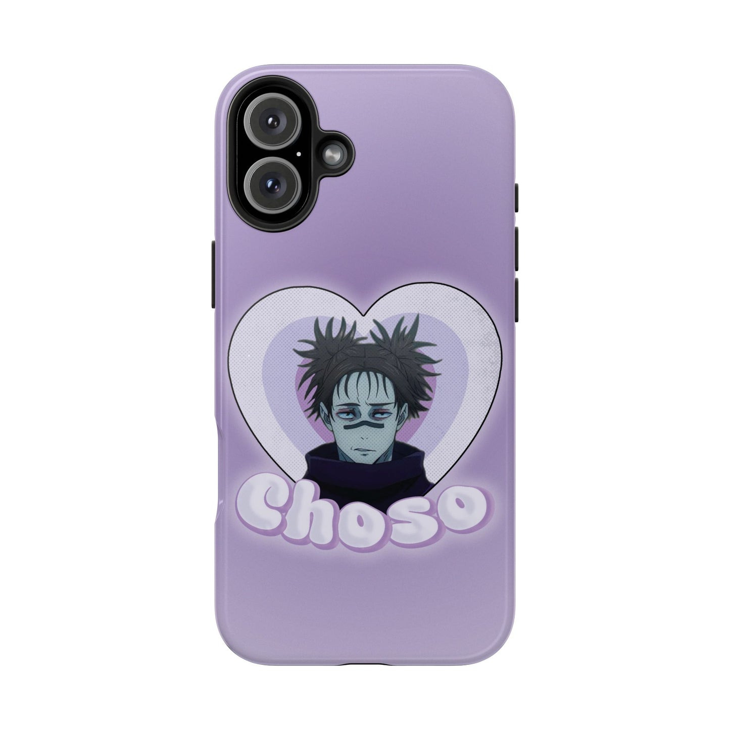 Choso Heart Phone Case | iPhone 16 and more - Samsung Phone Case | Anime Phone Case