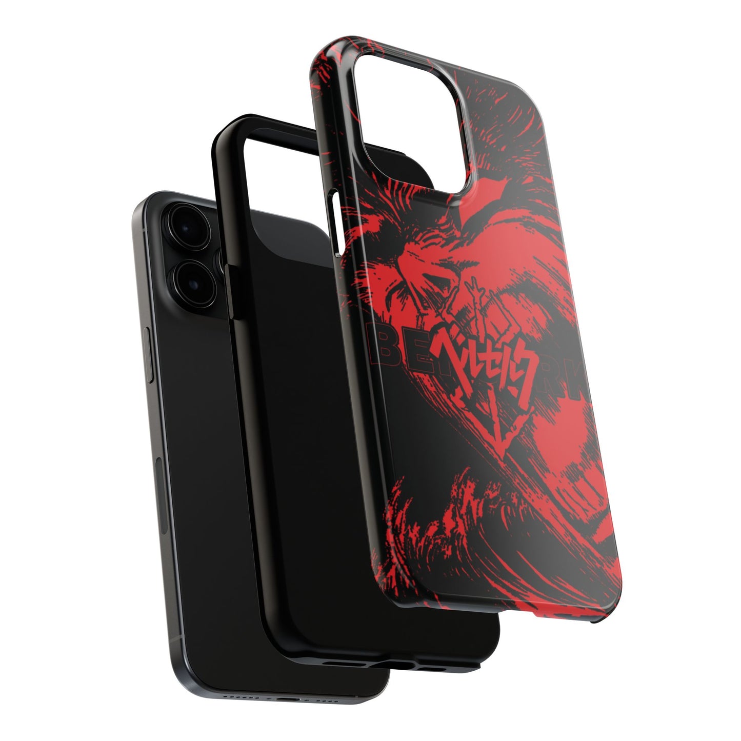 Dark Manga Swordsman Case iPhone 16 and more - Samsung | Horror Manga iPhone Case Anime Case