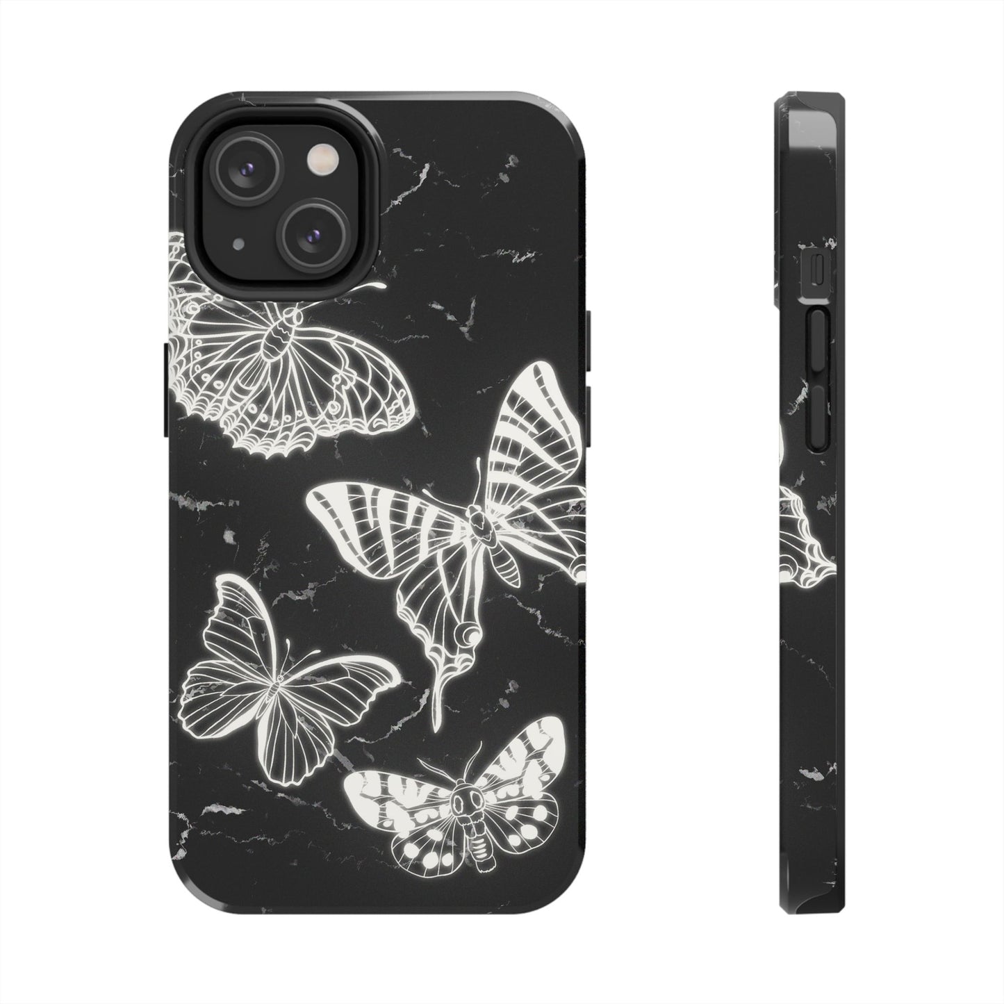 iPhone 16 Y2K Butterfly Vintage Phone Case for iPhone 16 - ALL | Samsung S24 S23 S22 S21