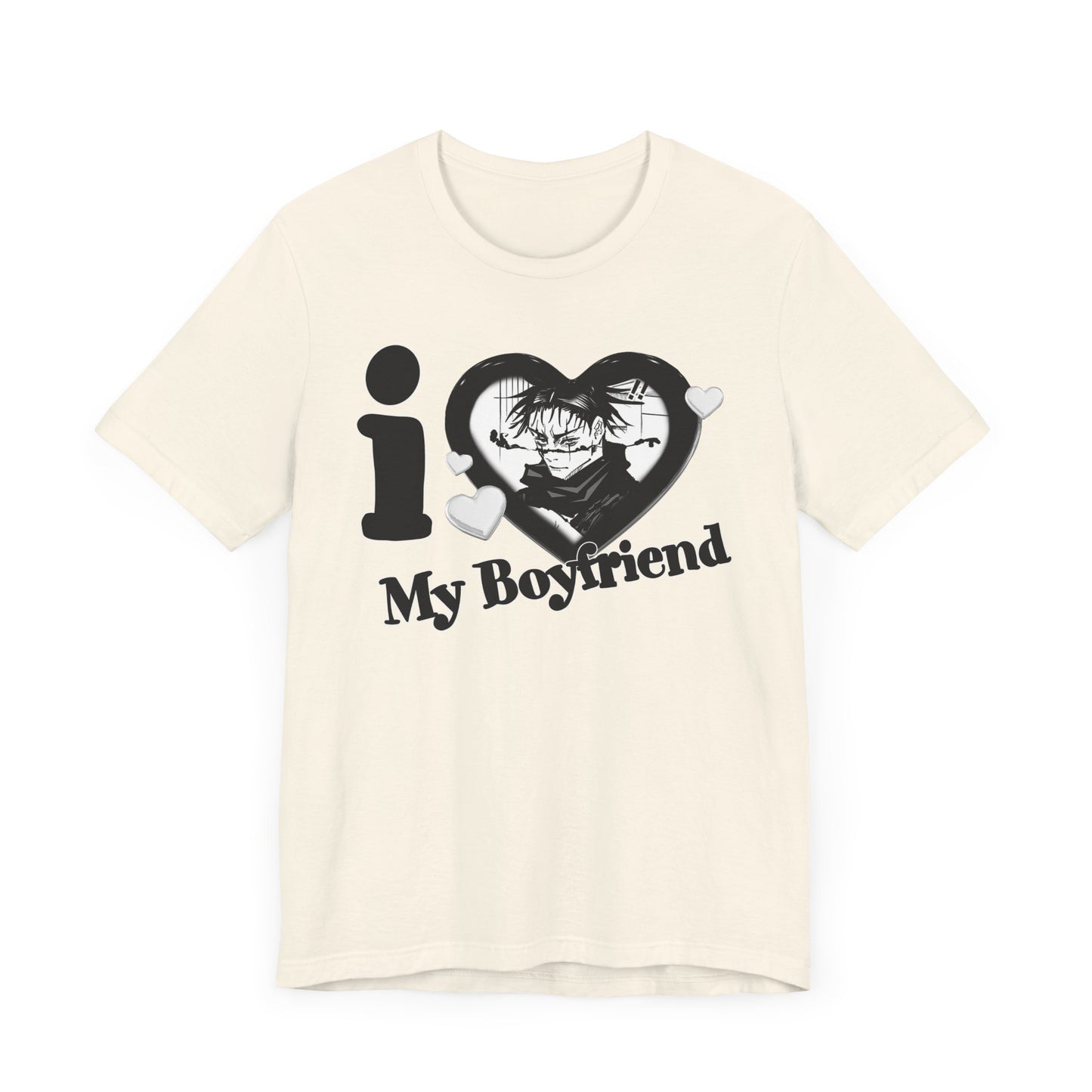 I Love My Boyfriend Choso T-Shirt - Unique Valentines Day Gift for Anime Fans - Romantic Anime Shirt for Him or Her