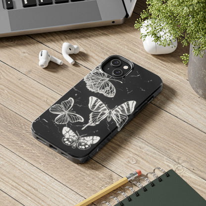 iPhone 16 Y2K Butterfly Vintage Phone Case for iPhone 16 - ALL | Samsung S24 S23 S22 S21