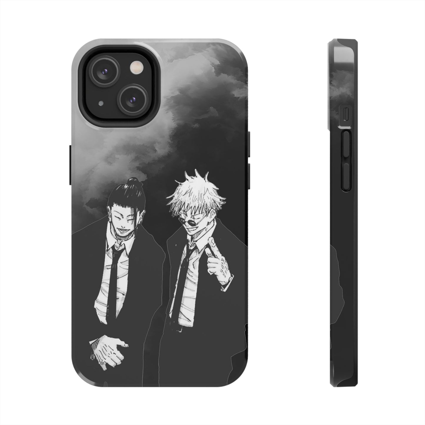 Anime-Inspired Tough Phone Case for iPhone 16 and Samsung, Protective Cover, Custom Phone Accessories, Otaku Gift