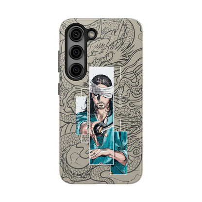 Samurai Anime Manga-Inspired iPhone Case – Musashi Design for iPhone 16-7 & Samsung