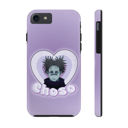 Choso Heart Phone Case | iPhone 16 and more - Samsung Phone Case | Anime Phone Case