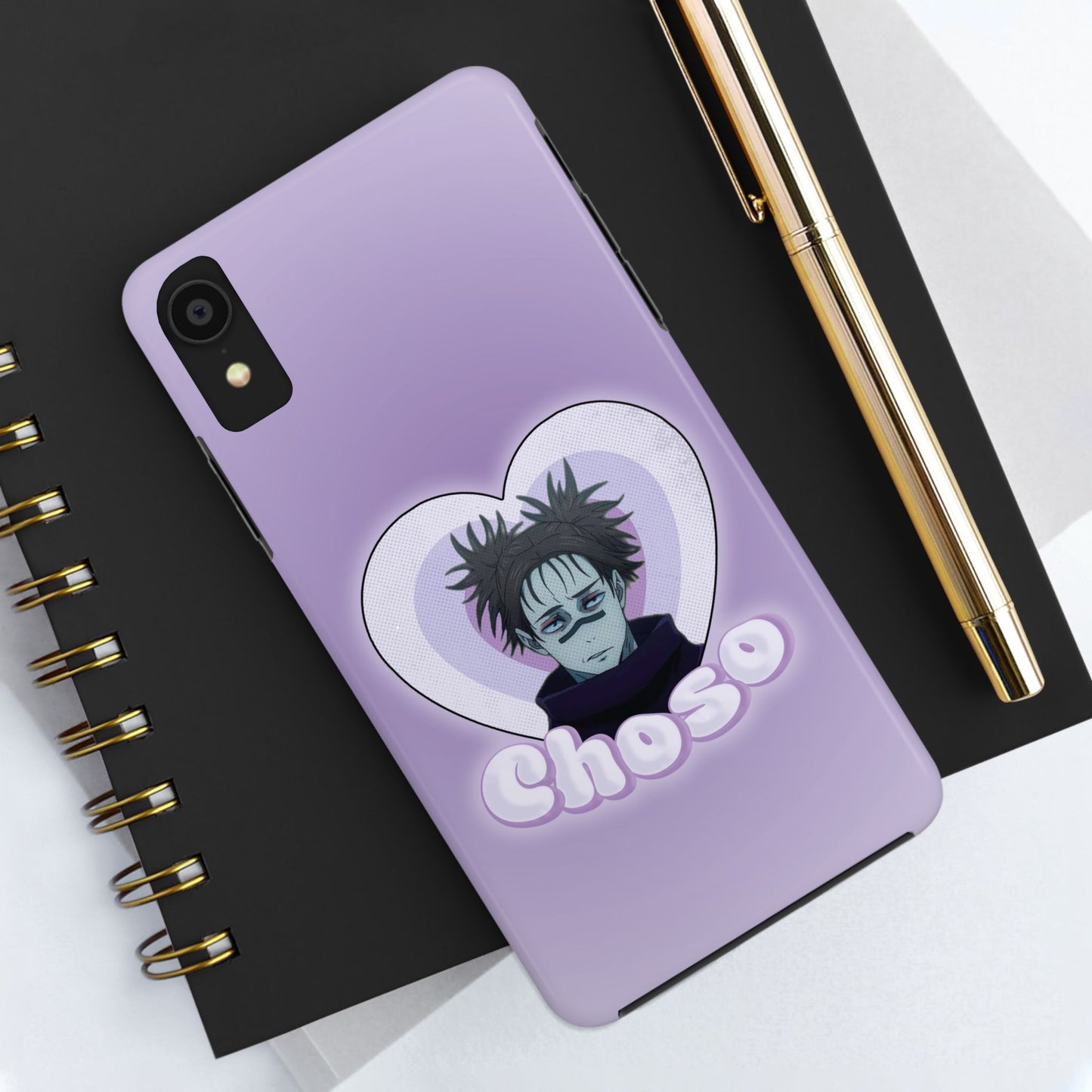 Choso Heart Phone Case | iPhone 16 and more - Samsung Phone Case | Anime Phone Case