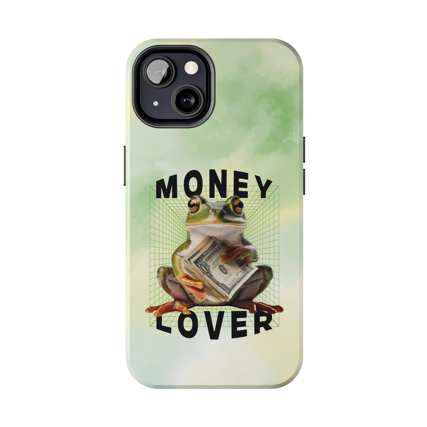 MONEY LOVER Frog Phone Case Funny Phone Case Cover for all iPhone Case - Samsung S23 S24 S23 S22