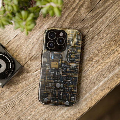 Circuits Cyberpunk iPhone 16 - All Cases | Phone Case for iPhone, Samsung and Google