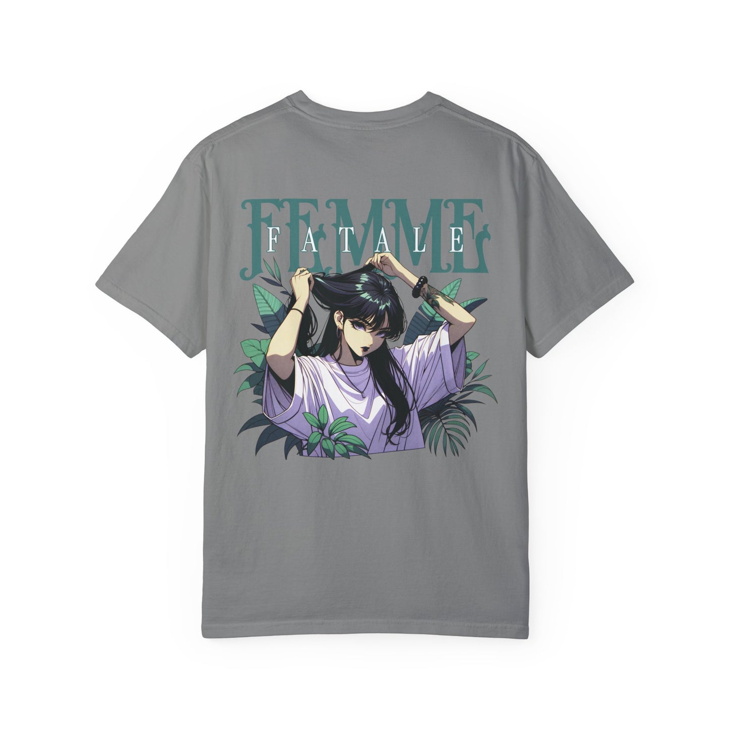 Femme Fatale Anime Girl T-Shirt - Aesthetic Anime Streetwear Gift