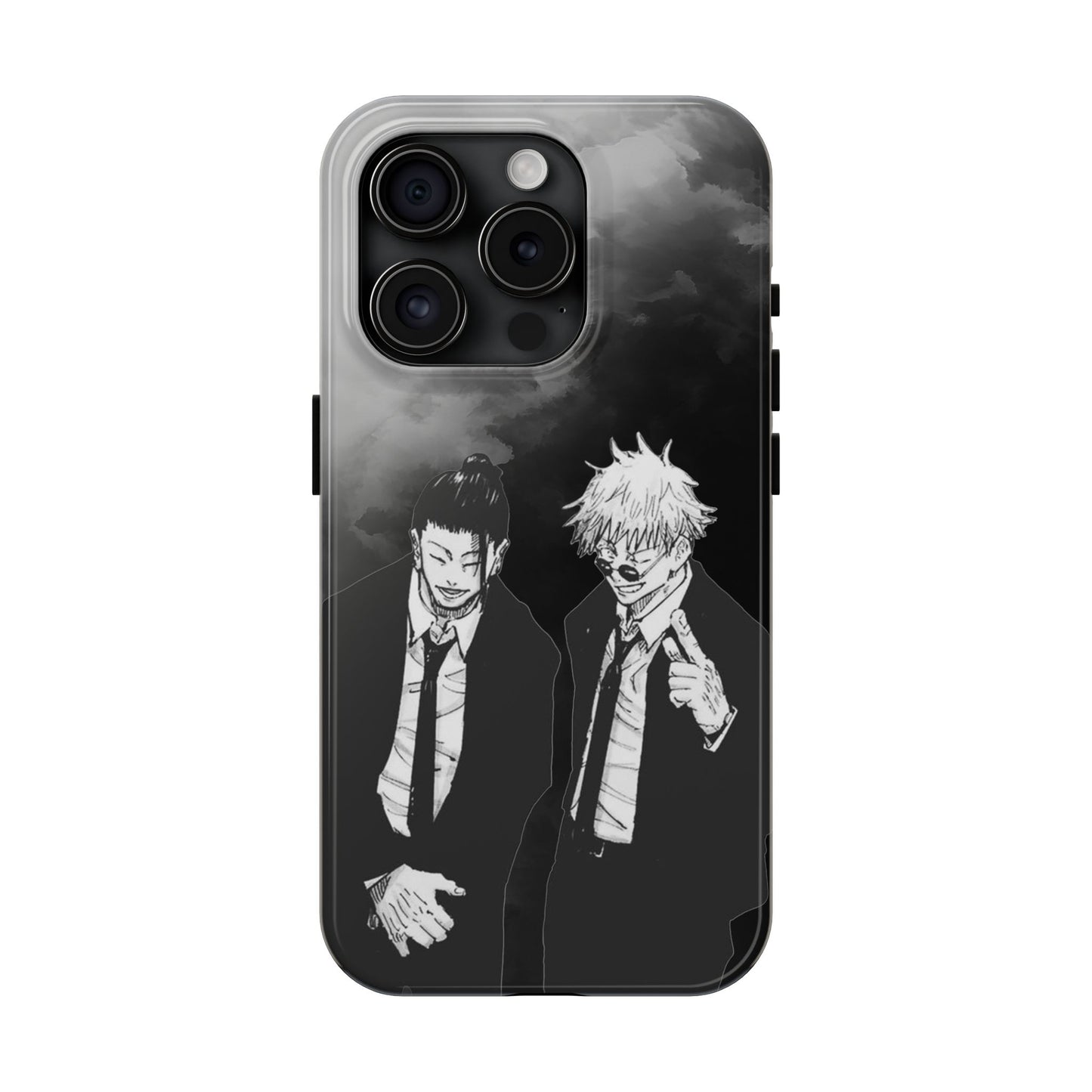 Anime-Inspired Tough Phone Case for iPhone 16 and Samsung, Protective Cover, Custom Phone Accessories, Otaku Gift