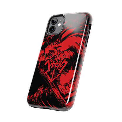 Dark Manga Swordsman Case iPhone 16 and more - Samsung | Horror Manga iPhone Case Anime Case