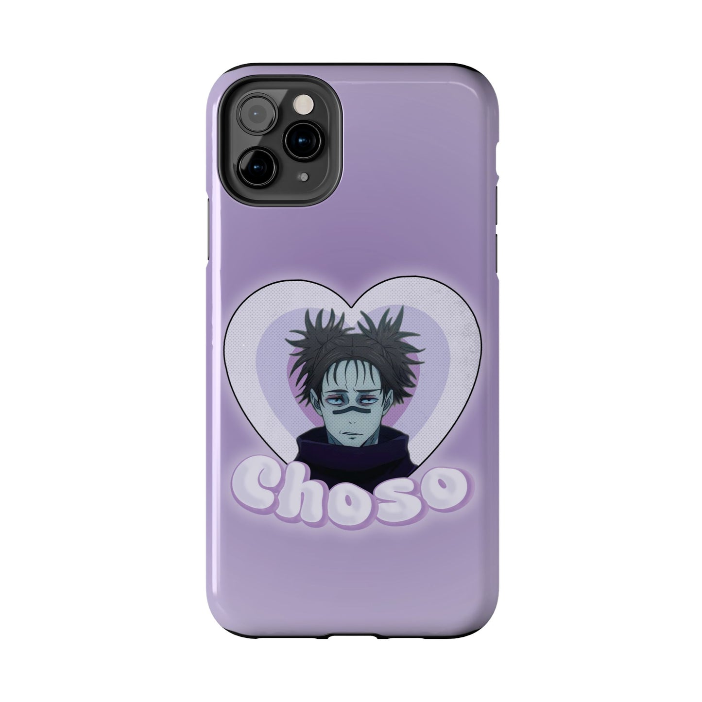 Choso Heart Phone Case | iPhone 16 and more - Samsung Phone Case | Anime Phone Case