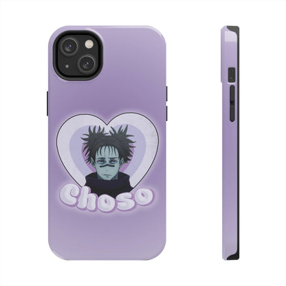 Choso Heart Phone Case | iPhone 16 and more - Samsung Phone Case | Anime Phone Case