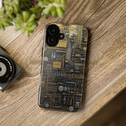 Circuits Cyberpunk iPhone 16 - All Cases | Phone Case for iPhone, Samsung and Google