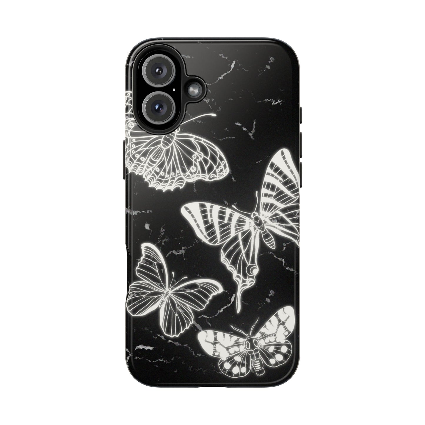 iPhone 16 Y2K Butterfly Vintage Phone Case for iPhone 16 - ALL | Samsung S24 S23 S22 S21