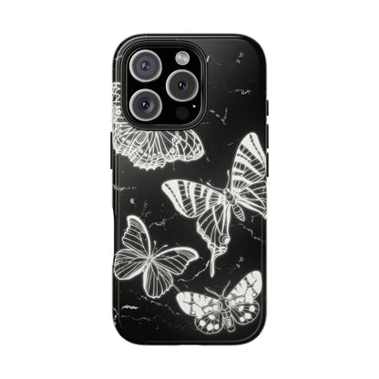 iPhone 16 Y2K Butterfly Vintage Phone Case for iPhone 16 - ALL | Samsung S24 S23 S22 S21