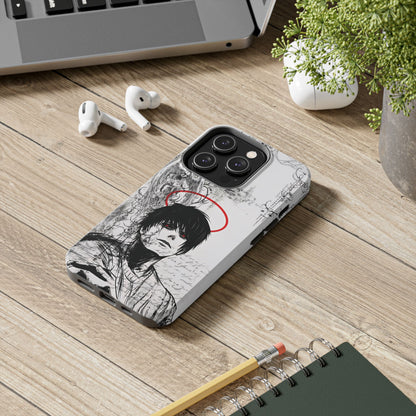 Toji -Inspired Tough Phone Case for iPhone 16 & Samsung, Protective Cover, Custom Anime Merchandise Gift