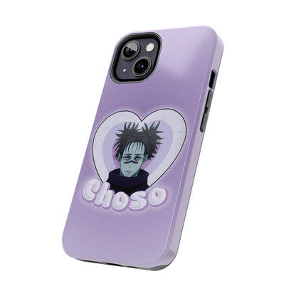 Choso Heart Phone Case | iPhone 16 and more - Samsung Phone Case | Anime Phone Case