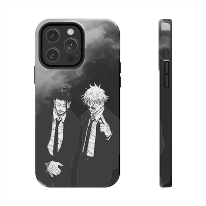 Anime-Inspired Tough Phone Case for iPhone 16 and Samsung, Protective Cover, Custom Phone Accessories, Otaku Gift