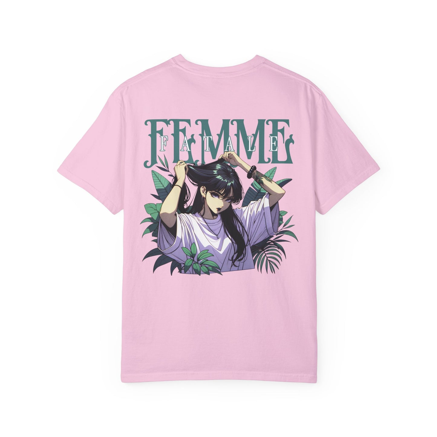 Femme Fatale Anime Girl T-Shirt - Aesthetic Anime Streetwear Gift