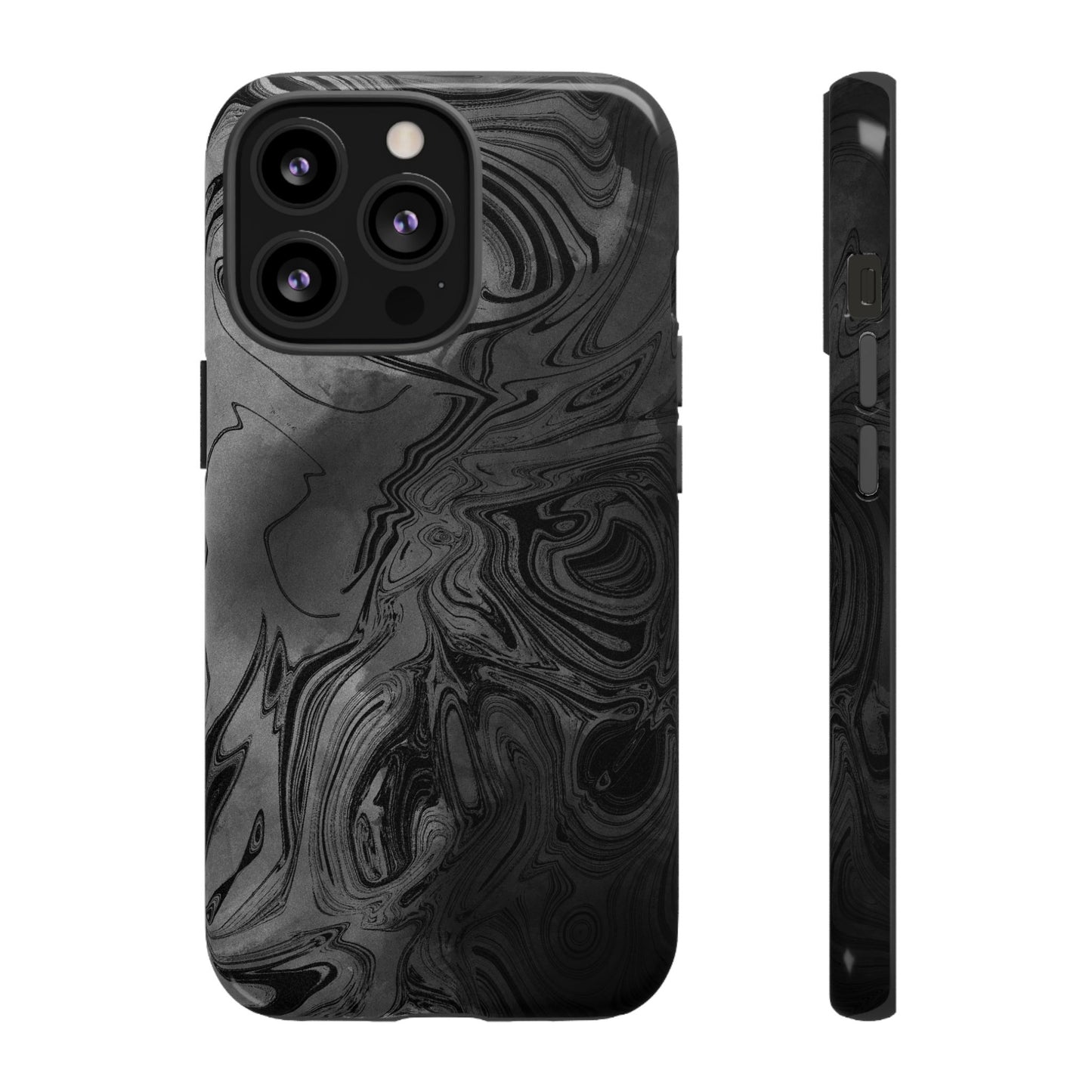 Premium Black Phone Case | Minimalist Colour | Cover for iPhone 16/All - Samsung Galaxy S Series - Google Pixel | Black