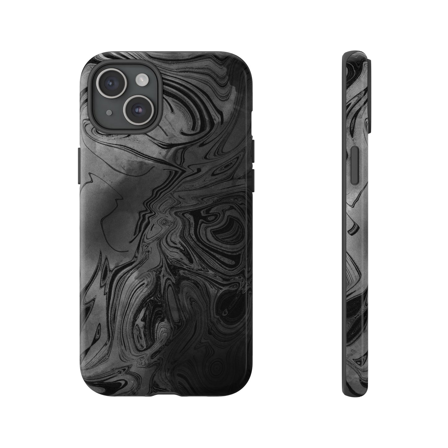 Premium Black Phone Case | Minimalist Colour | Cover for iPhone 16/All - Samsung Galaxy S Series - Google Pixel | Black