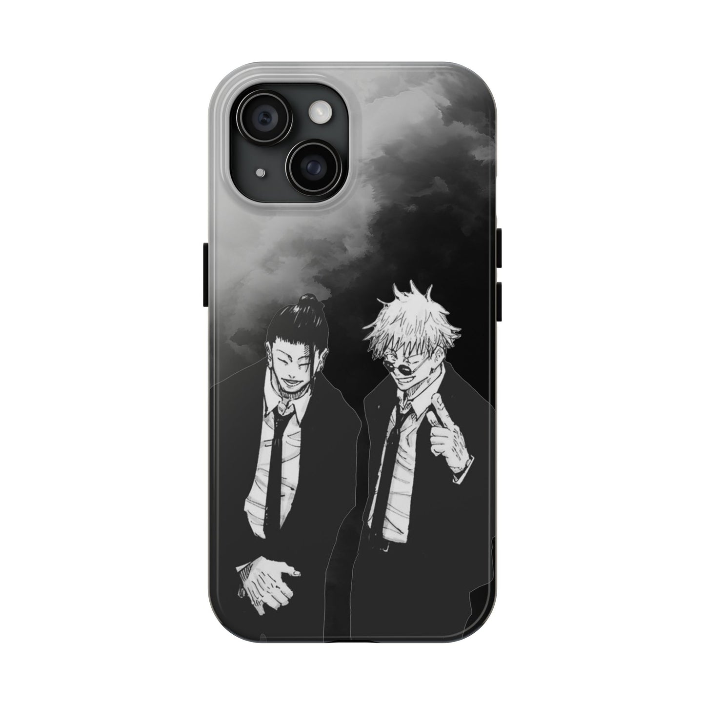 Anime-Inspired Tough Phone Case for iPhone 16 and Samsung, Protective Cover, Custom Phone Accessories, Otaku Gift